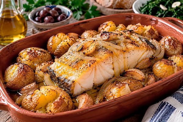 Bacalhoada ao forno