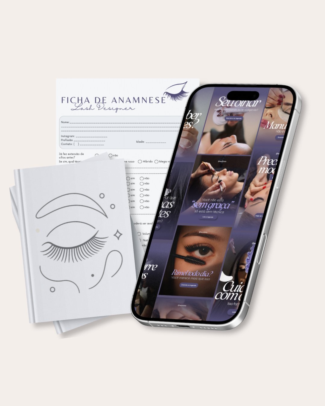 Agenda Cheia Lash PRO